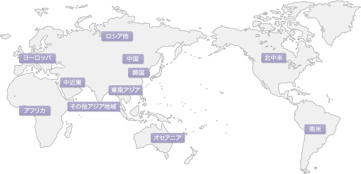 クリッカブルマップの全国地図です。